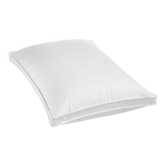 Hotel Collection European White Goose Down Medium Density Pillow King - Picture 1 of 3